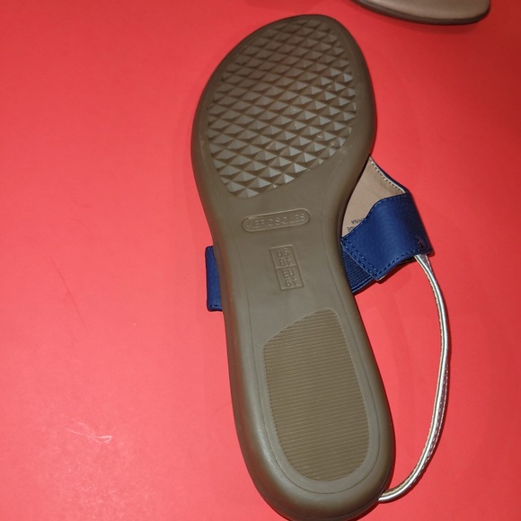 New aerosoles in conclusion open toe flat sandals Sz 8.5 - Picture 5 of 7